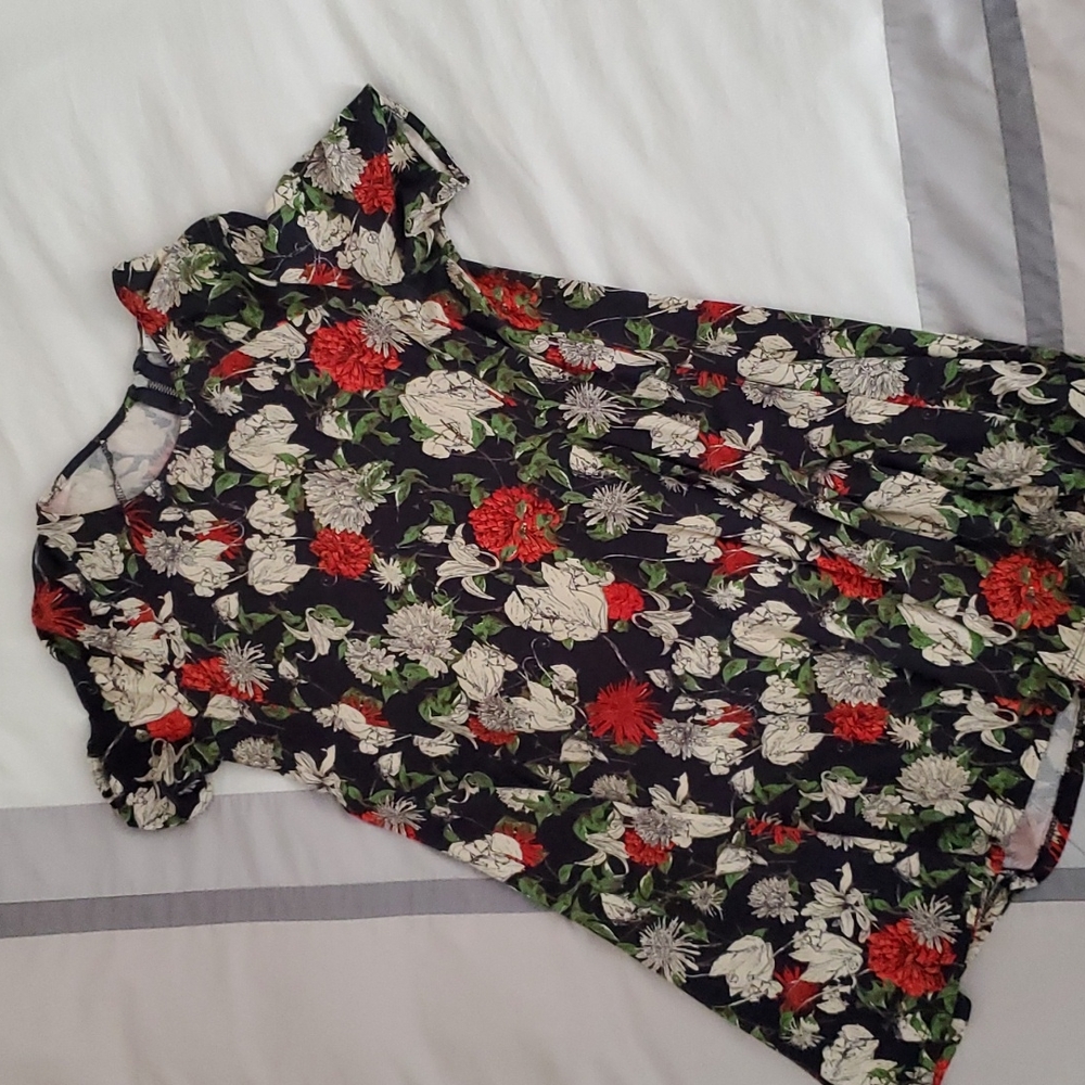 Zara trf baby doll dress
